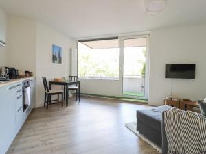 Η κουζίνα ή μικρή κουζίνα στο Home by Doni I Apartment an der Kunsthalle I Parkplatz & Balkon