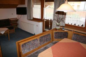 TV a/nebo společenská místnost v ubytování Haus Oberland