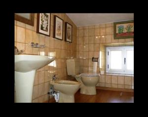 Ett badrum på Casa Abilio