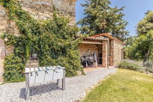 Vonkajšia záhrada v ubytovaní Villa Cedri