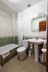 Kúpeľňa v ubytovaní Hostal O Camouco