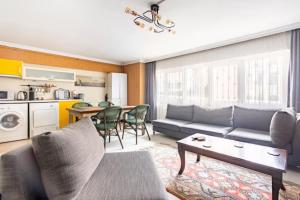 Kuchyň nebo kuchyňský kout v ubytování Comfortable apartment in Istiklal Street