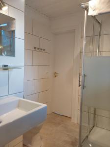 Koupelna v ubytování Christl, Haus + 37 fotografií