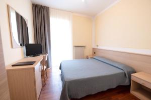 TV a/nebo společenská místnost v ubytování Hotel Posta