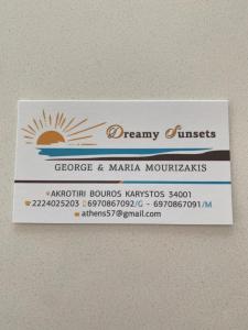 Afbeelding uit fotogalerij van Dreamy Sunsets Faros in Karistos