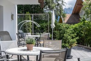 Vonkajšia záhrada v ubytovaní Apparthotel Feldhof - Living and Bistro + 37 fotografií