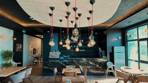 Posezení v ubytování BİLİRİS HOTEL