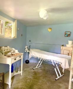 Postel nebo postele na pokoji v ubytování Maison Antonia