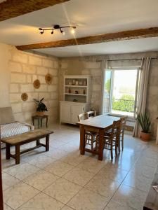 Posezení v ubytování Appartement Belle-vue
