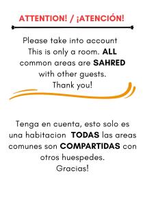 Captura de pantalla de un teléfono móvil con retención de la atención de texto en Best Valencia Beach Rooms-Shared Flat, en Valencia