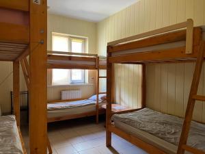 Postel nebo postele na pokoji v ubytování Sun