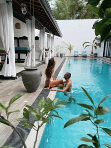 Πισίνα στο ή κοντά στο D' Art VILLA RETREAT AND SPA