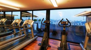 Centrum fitness w obiekcie NM Lima Hotel
