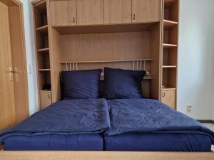 Postel nebo postele na pokoji v ubytování Platanenhof Lindenstraße 32a