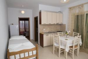 Kuchyň nebo kuchyňský kout v ubytování 360° View Apartments