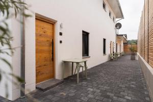 Budova, kde se aparthotel nachází