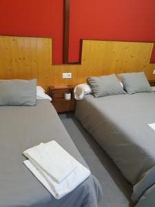 Postel nebo postele na pokoji v ubytování A Concha