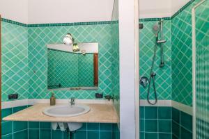 Koupelna v ubytování Villetta Teresa