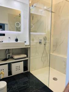 Koupelna v ubytování Joli 2 pièces au coeur de Meaux