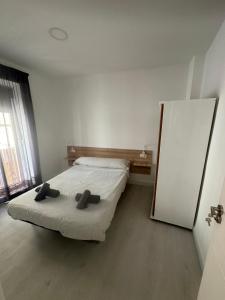 Postel nebo postele na pokoji v ubytování Piso en el centro de granada