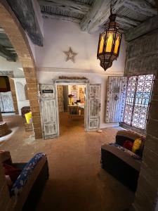 Posezení v ubytování Les Terrasses d'Essaouira - Yoga Studio
