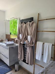 En eller flere senge i et værelse på L'Eden du Mont Noir