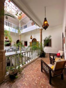 Balkón nebo terasa v ubytování Les Terrasses d'Essaouira - Yoga Studio
