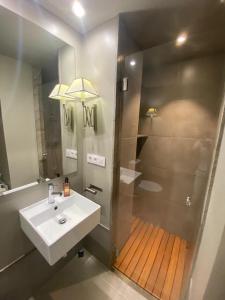 A bathroom at Apartamento Centro Sevilla Guadalquivir