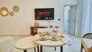 Jídlo v apartmánu nebo okolí