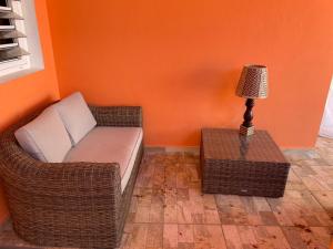 Istumisnurk majutusasutuses Villa Norah t5 duplex