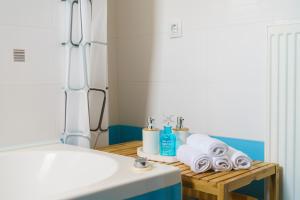 Koupelna v ubytování Eucalyptus Villa