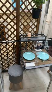 Posedenie v ubytovaní Cannes Suquet appartement cosy