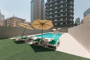 Fotografie z fotogalerie ubytování Urban Caves - Bright Studio in Dubai Marina With City Views v Dubaji