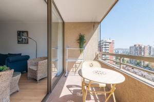 Balkón alebo terasa v ubytovaní Oasis Citadino 2D 2B & Wifi
