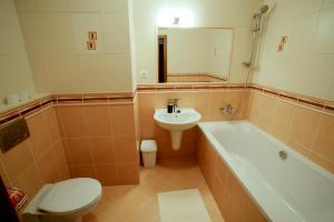 Kúpeľňa v ubytovaní Hotel Dominika