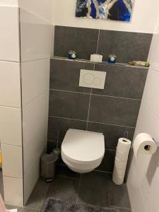 Koupelna v ubytování Schoene Eigentumswohnung in Meppen im Emsland