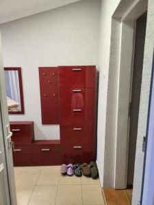 Koupelna v ubytování Apartman DUNJA