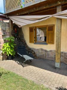 Zahrada ubytování Ferienwohnung Fuchsbau