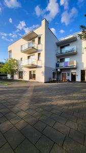 Bygningen som lejligheden ligger i