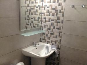 Koupelna v ubytování Villa Agapi