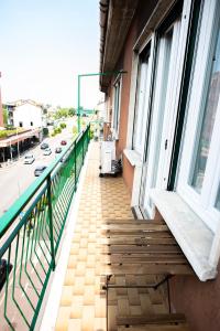 En balkon eller terrasse på Maison SINDBAD