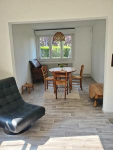 Χώρος καθιστικού στο Sweet appartement entier Metz Sablon Gare 75 m2