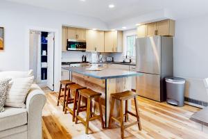 Köök või kööginurk majutusasutuses Spruce