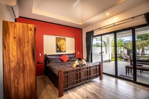Posezení v ubytování RUSARDI Poolvilla Ao Nang - new Villa 4 Bedrooms 4 Bathrooms, 10m Pool