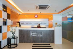 Vstupní hala nebo recepce v ubytování Hotel 28 Titiwangsa