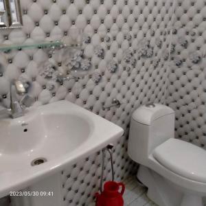 Koupelna v ubytování Stream View Guest House + 17 fotografií