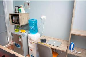 Kuchyň nebo kuchyňský kout v ubytování Emap Homes- Silver Studio + 4 fotografie