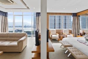 Posezení v ubytování Danang Petro Hotel