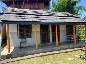 Bygningen som bed-and-breakfastet ligger i