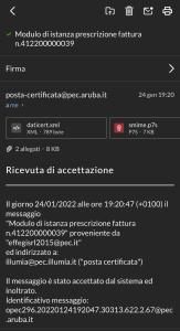Captura de pantalla de una pantalla de teléfono celular con un editor de texto en Borgo delle Panie en Careggine
